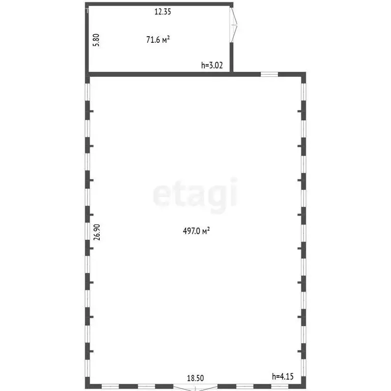 Производственное помещение (568 м) - Фото 0