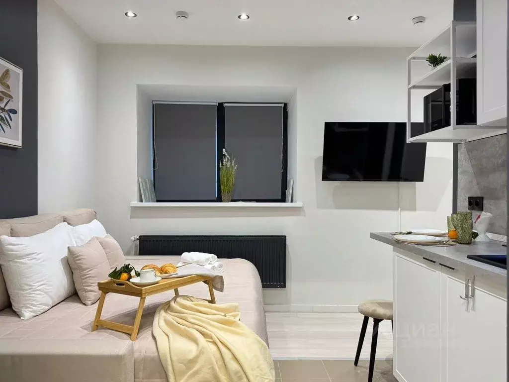 1-к кв. Москва Медовый пер., 5С2 (16.0 м) - Фото 1