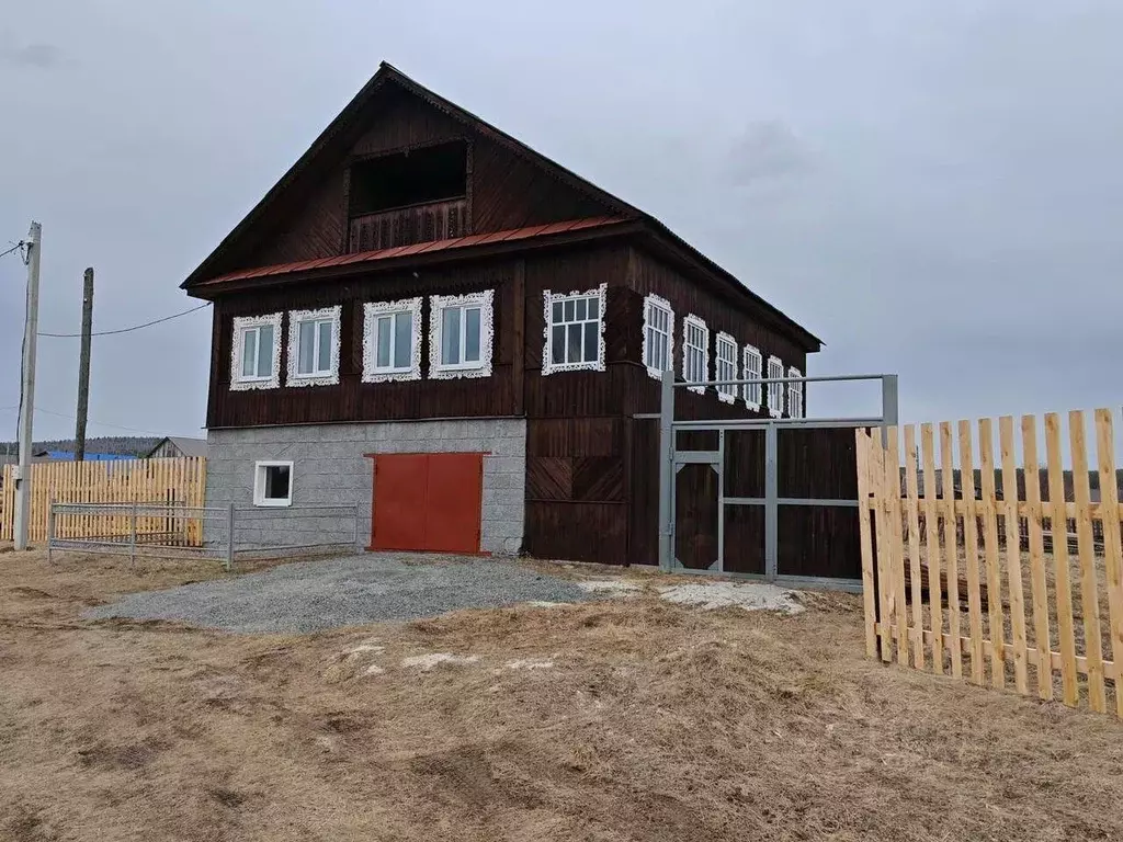 Дом в Свердловская область, Полевской городской округ, с. Полдневая ... - Фото 0