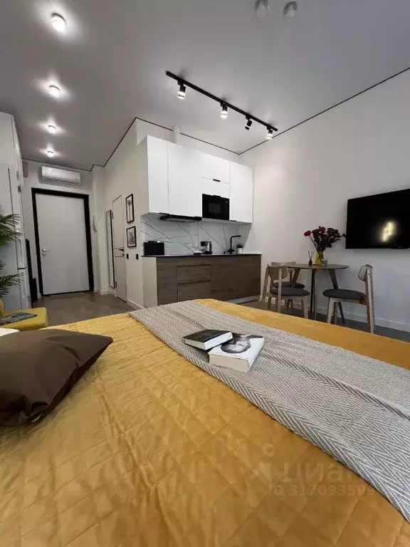 Студия Москва Зорге 9 жилой комплекс, 9Ак7 (30.0 м) - Фото 1
