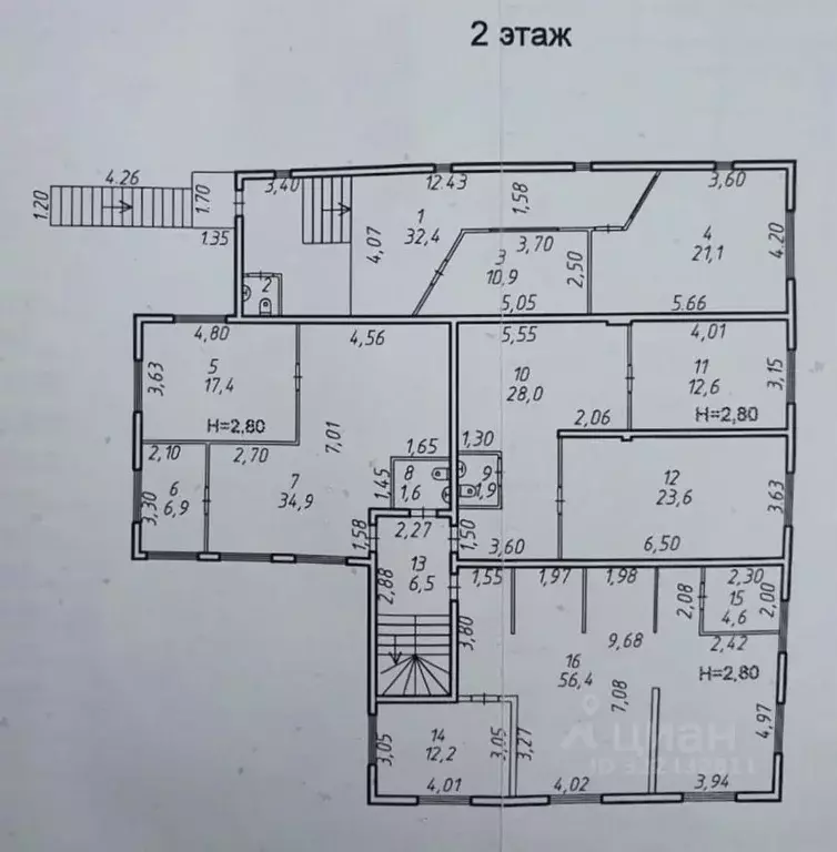 Помещение свободного назначения в Карелия, Петрозаводск ул. Лизы ... - Фото 1