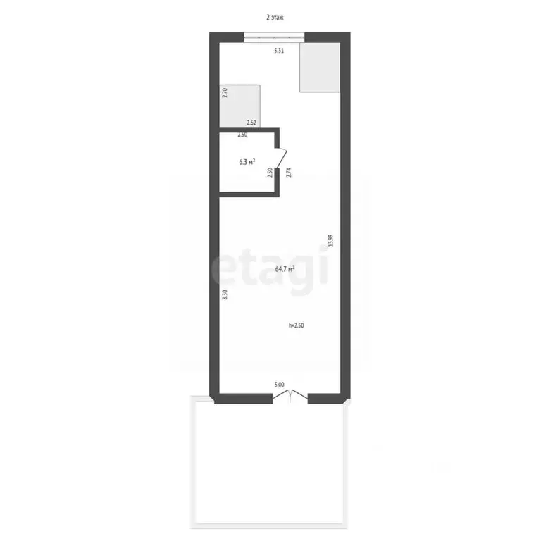 Дом в Крым, Феодосия ул. Сиренная (88 м) - Фото 2