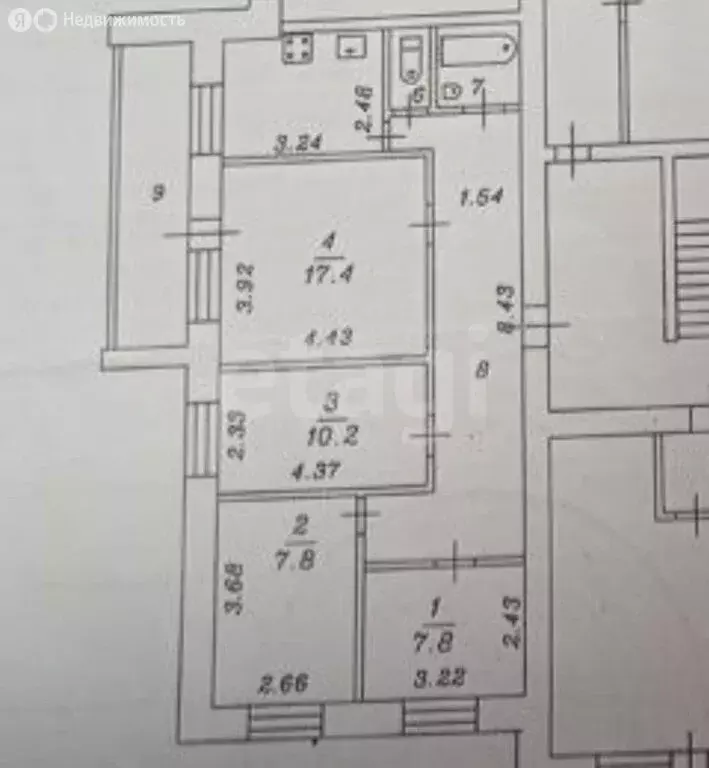 4-комнатная квартира: Тюмень, Транспортная улица, 119 (72.8 м) - Фото 2