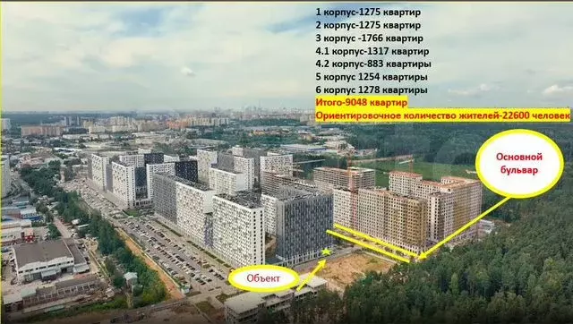 Мытищи парк, 89.9 м - Фото 0