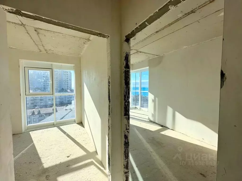 Свободной планировки кв. Краснодарский край, Сочи Бытха мкр, ул. ... - Фото 1