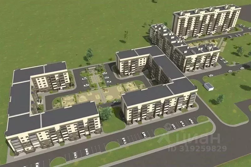 2-к кв. Ярославская область, Ярославль ул. Калинина, 34А (55.19 м) - Фото 1