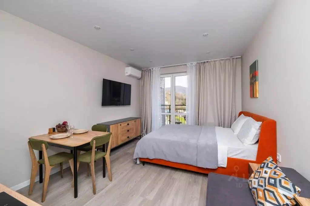 Студия Краснодарский край, Сочи ул. Искры, 88к6 (29.0 м) - Фото 1