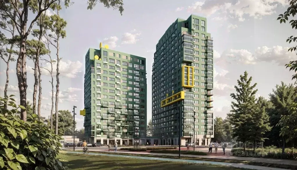 2-к кв. Тюменская область, Тюмень ДОК мкр, ул. Рылеева, 31 (63.12 м) - Фото 1