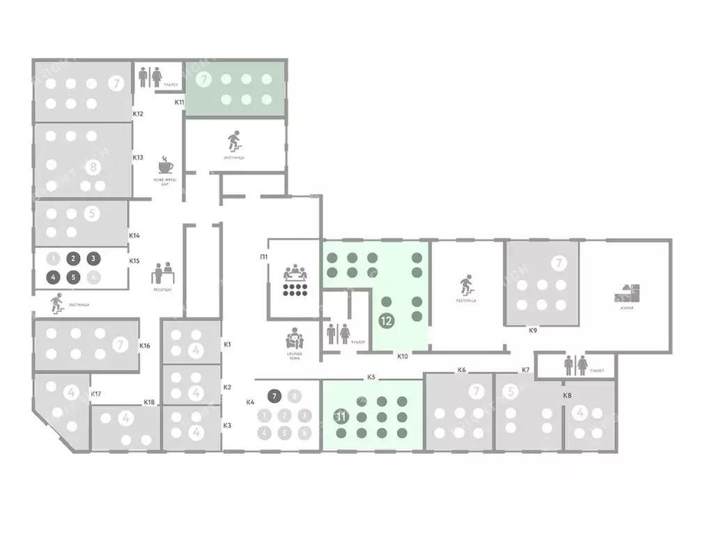 Офис в Санкт-Петербург Суворовский просп., 10 (150 м) - Фото 1