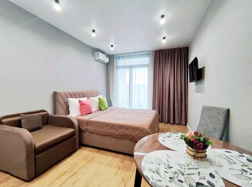 1-к кв. Краснодарский край, Сочи Бытха мкр, ул. Ясногорская, 16/2к1 ... - Фото 2