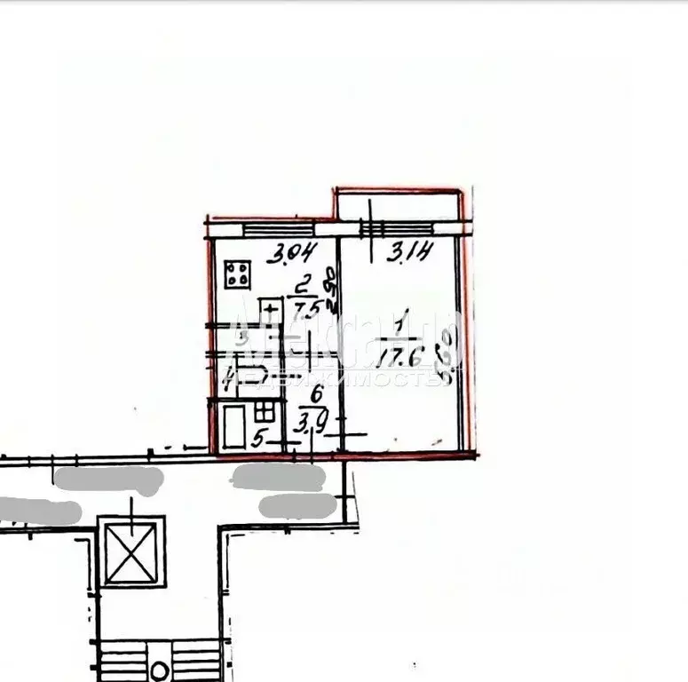 1-к кв. Санкт-Петербург ул. Жени Егоровой, 10к1 (33.5 м) - Фото 1