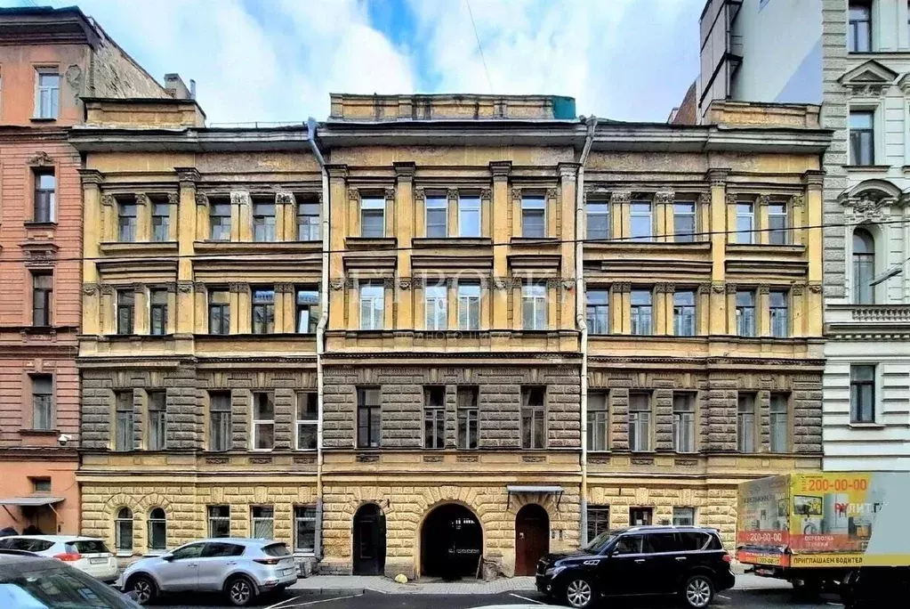 4-к кв. Санкт-Петербург пер. Басков, 35 (87.8 м) - Фото 0