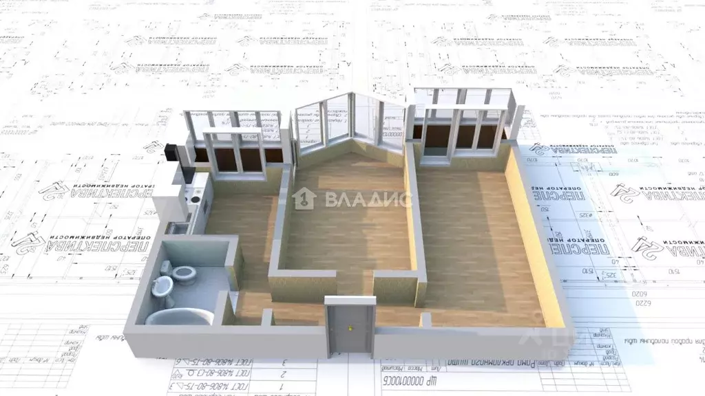 2-к кв. Иркутская область, Ангарск 8-й мкр, 93 (53.7 м) - Фото 2