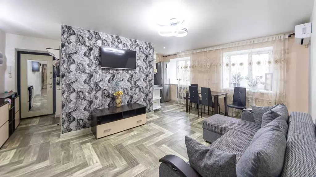 3-к. квартира, 51,1 м, 3/5 эт. - Фото 1