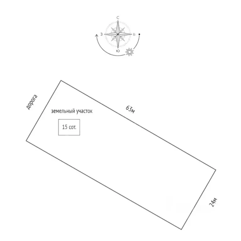 Участок в Тюменская область, Тюменский муниципальный округ, д. ... - Фото 2