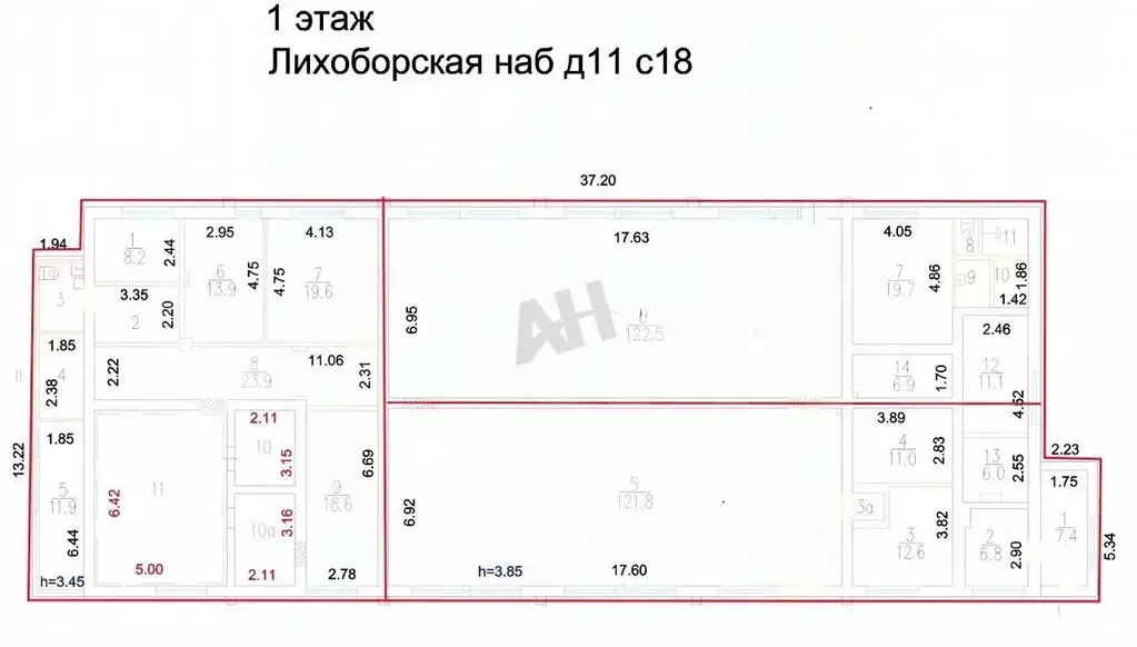 Производственное помещение в Москва Лихоборская наб., 11С18 (175 м) - Фото 2