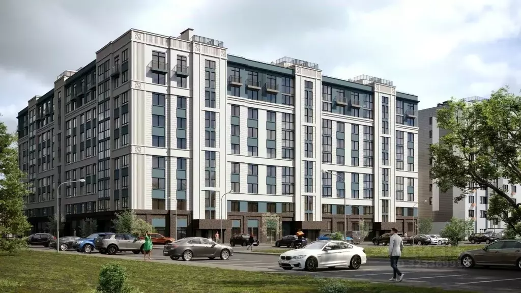 2-к кв. Калининградская область, Калининград ул. Героя России ... - Фото 1