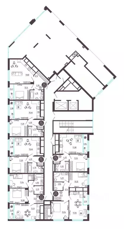 2-к кв. Рязанская область, Рязань Московское ш. (110.44 м) - Фото 1