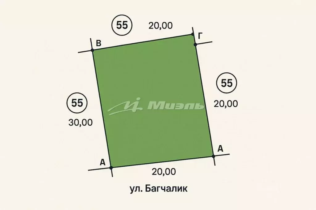 Участок в Крым, Симферополь ул. Багчалык, 56 (6.0 сот.) - Фото 1