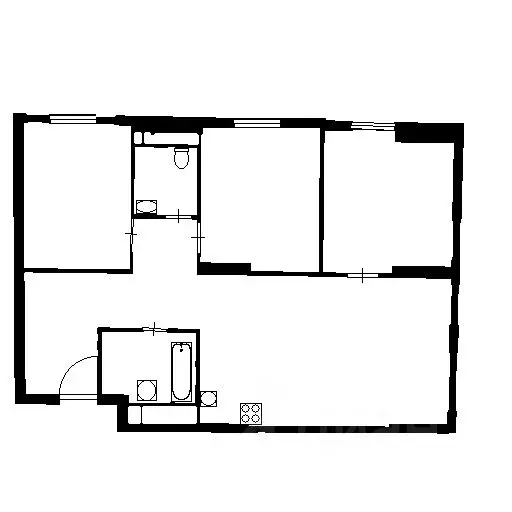 4-к кв. Москва Шмитовский проезд, 39к2 (88.0 м) - Фото 2