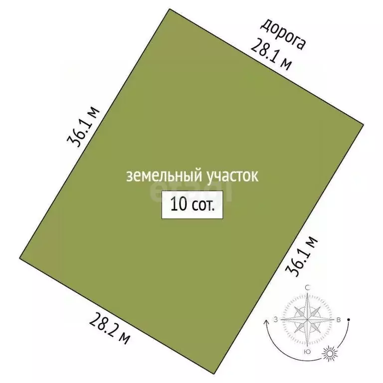 Участок в Мордовия, Саранск ул. Братская (10.0 сот.) - Фото 2