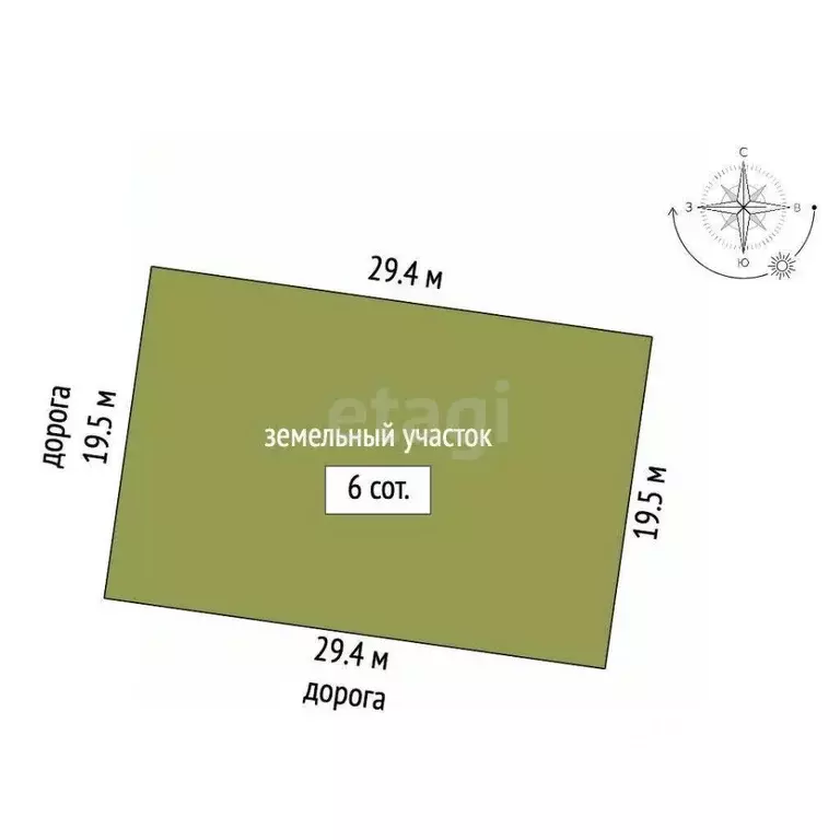 Участок в Крым, Ленинский район, Семисотское с/пос, с. Каменское ул. ... - Фото 2