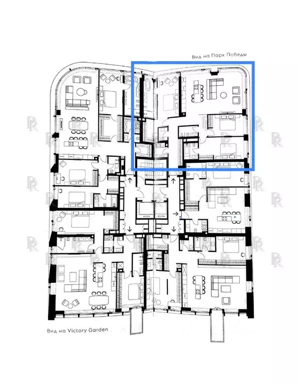 4-к кв. Москва ул. Братьев Фонченко, 1к1 (161.9 м) - Фото 1