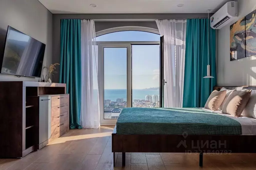 Студия Краснодарский край, Сочи ул. Ленина, 290/8к3 (30.0 м) - Фото 0