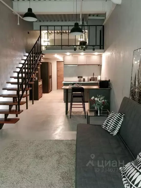 Квартира, 1 комната, 39.1 м - Фото 1