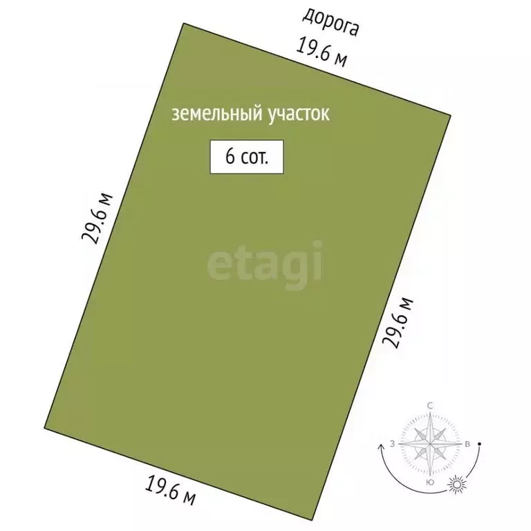Участок в Ямало-Ненецкий АО, Новый Уренгой ул. Глинки (6.0 сот.) - Фото 1