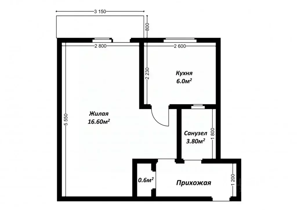 1-к кв. Кабардино-Балкария, Нарткала Урванский район, ул. Бозиева ... - Фото 2