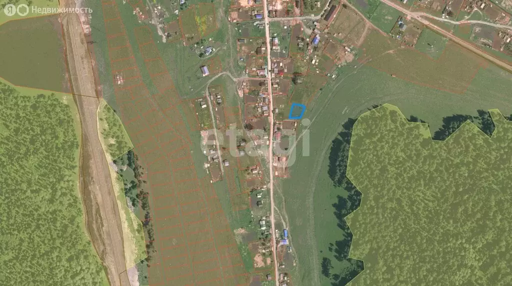 Участок в село Урлу-Аспак, Куюмская улица (8 м) - Фото 1