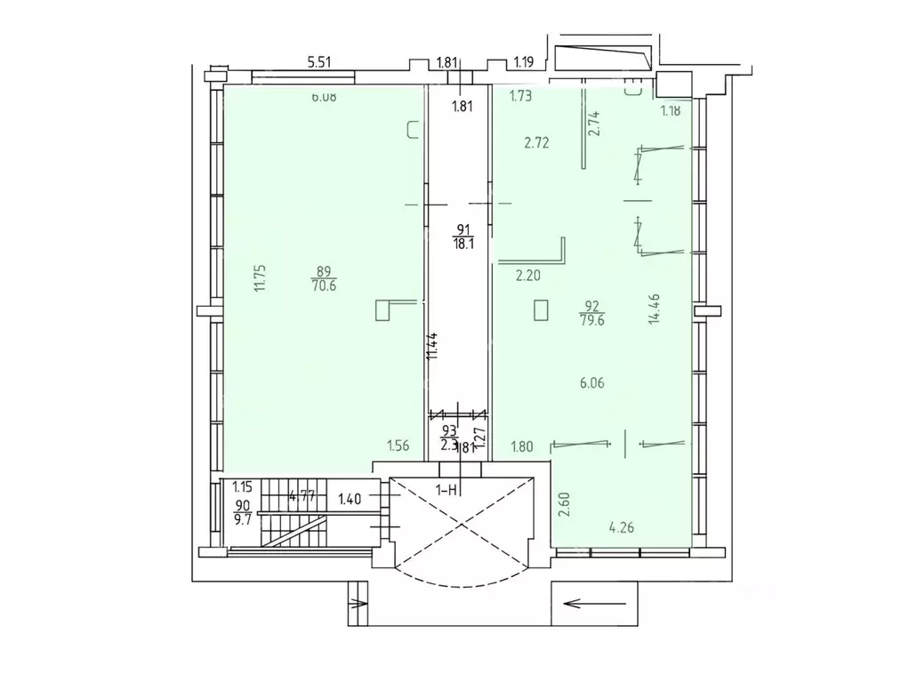 Офис в Санкт-Петербург 10-я Красноармейская ул., 22 (150 м) - Фото 2