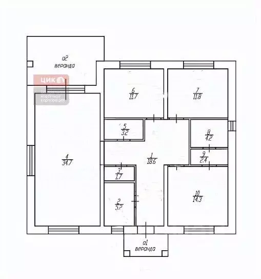 Дом в Рязанская область, Рязанский район, Дядьковское с/пос, пос. ... - Фото 1