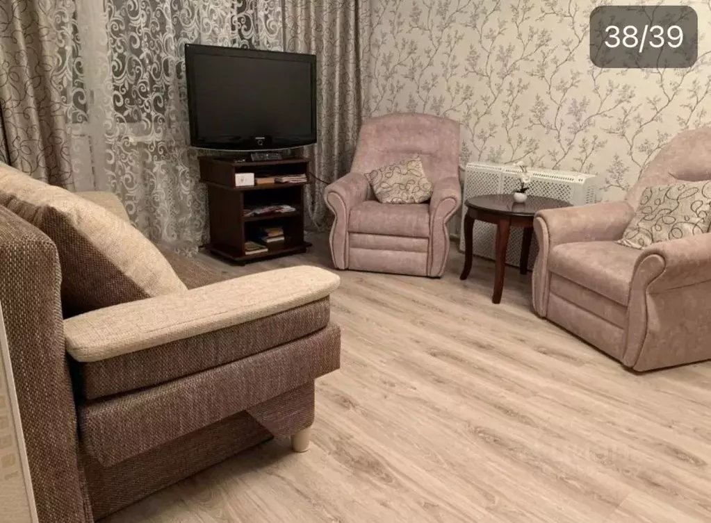 1-к кв. Калининградская область, Калининград ул. Брамса, 37 (35.0 м) - Фото 1