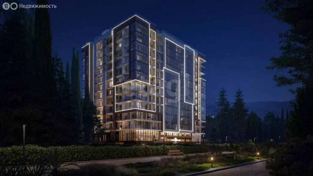 1-комнатная квартира: Алушта, Парковая улица, 7 (79.08 м) - Фото 1