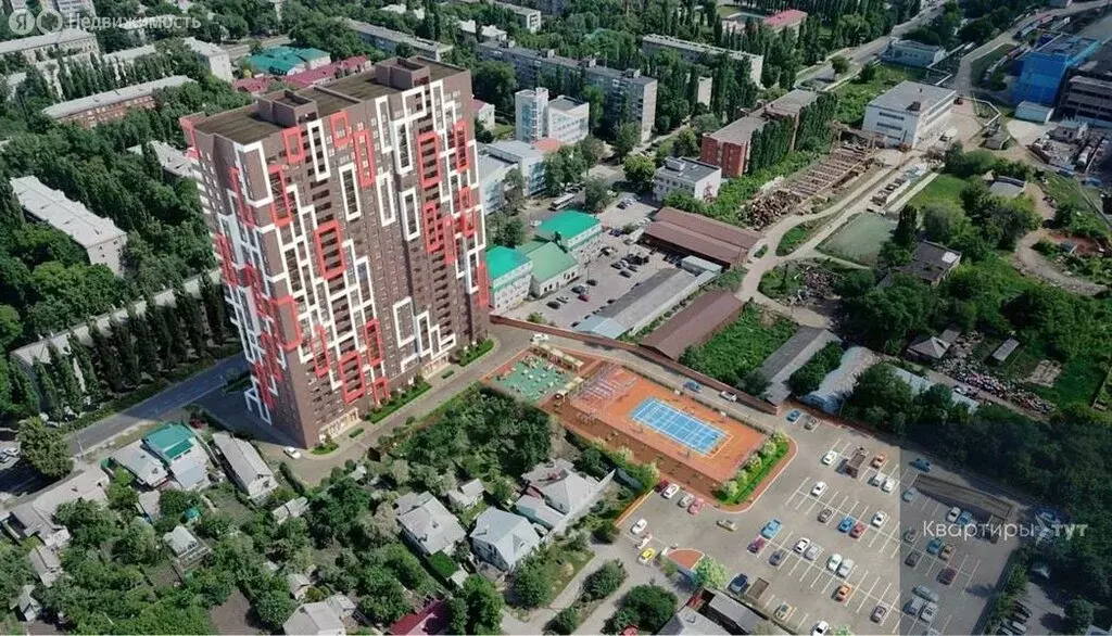 1-комнатная квартира: Воронеж, улица Урицкого, 137 (47.3 м) - Фото 1