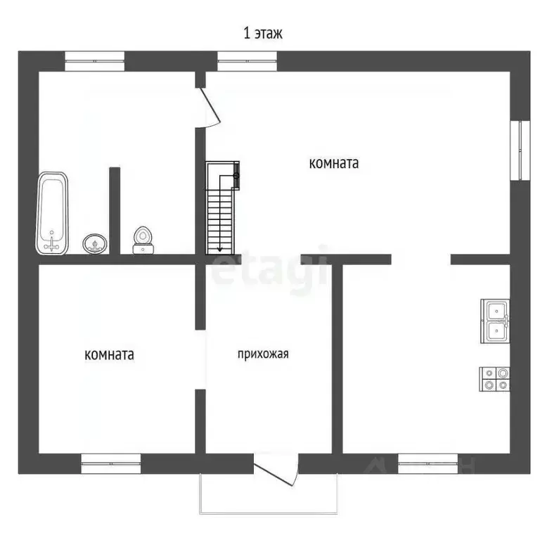 Дом в Мордовия, с. Атюрьево ул. Агрохимиков, 33 (140 м) - Фото 2