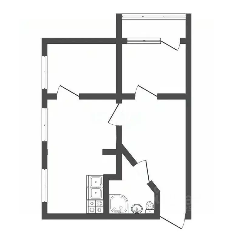 3-к кв. Владимирская область, Ковров Муромская ул., 27 (49.9 м) - Фото 1