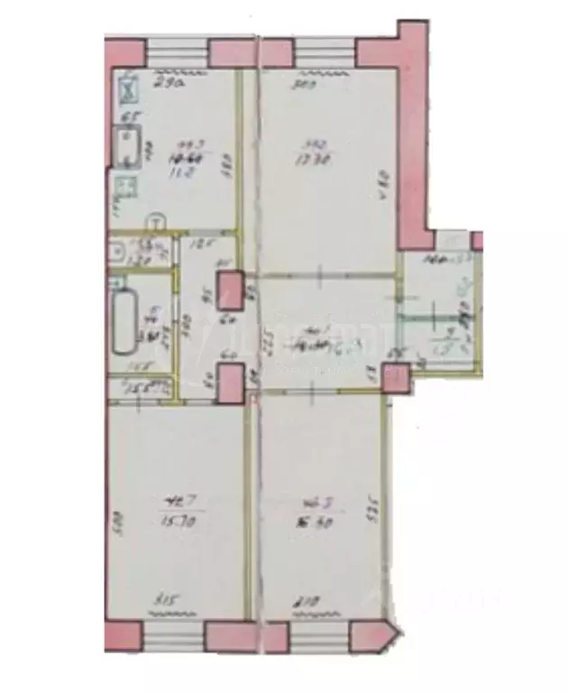 3-к кв. Курганская область, Курган ул. Ленина, 22 (83.9 м) - Фото 1