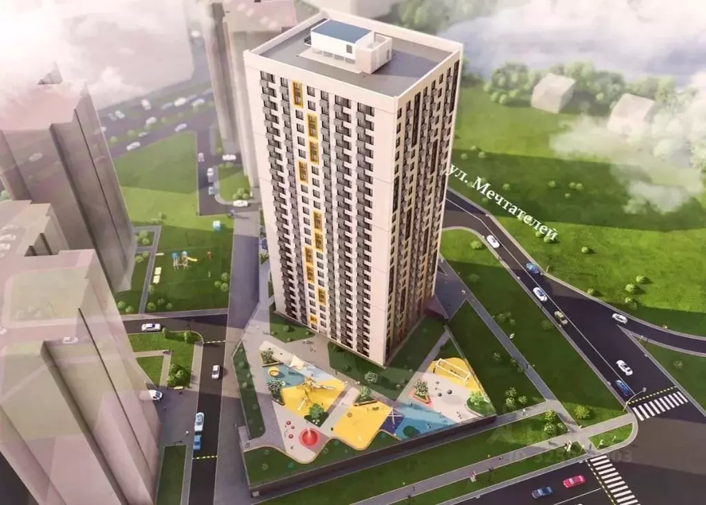 Студия Башкортостан, Уфа Дагестанская ул., 12 (27.42 м) - Фото 1