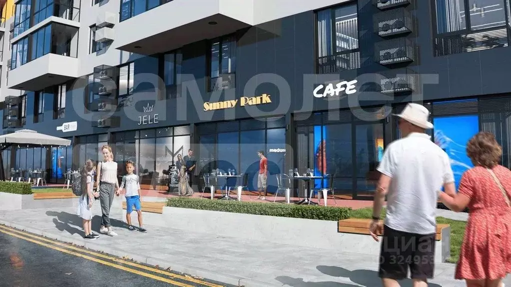 1-к кв. Крым, Симферопольский район, Молодежное пгт ул. Полевая, 7 ... - Фото 1