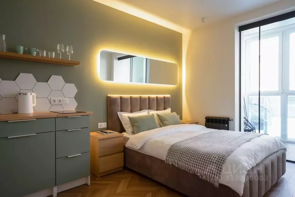 1-к кв. Калининградская область, Калининград Уральская ул., 20 (25.0 ... - Фото 1