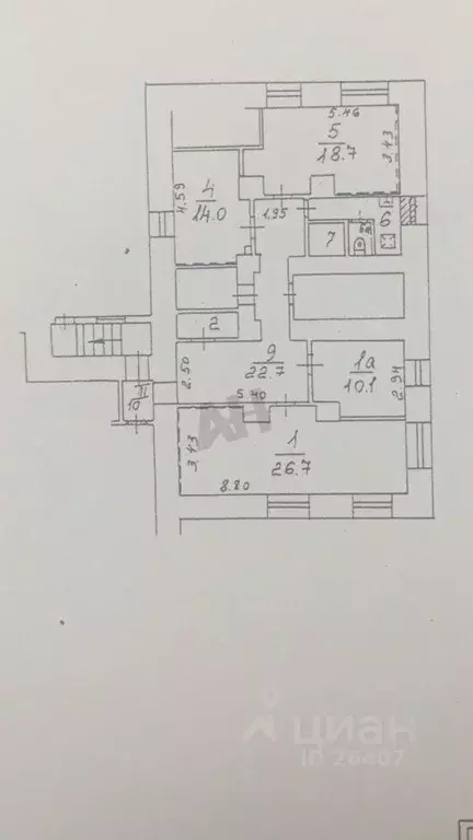 Офис в Москва ул. Усачева, 29К1 (106 м) - Фото 1