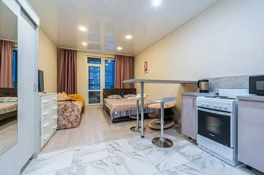 Студия Санкт-Петербург Богатырский просп., 2А (30.0 м) - Фото 0