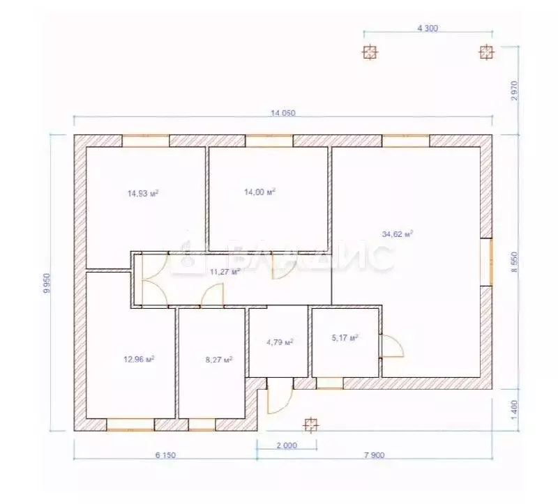 Дом в Белгородская область, Строитель Яковлевский городской округ, ... - Фото 1