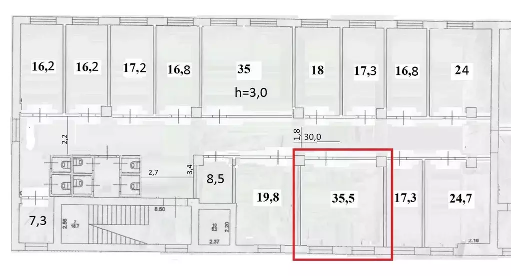 Офис в Татарстан, Казань ул. Мазита Гафури, 50к6 (36 м) - Фото 1