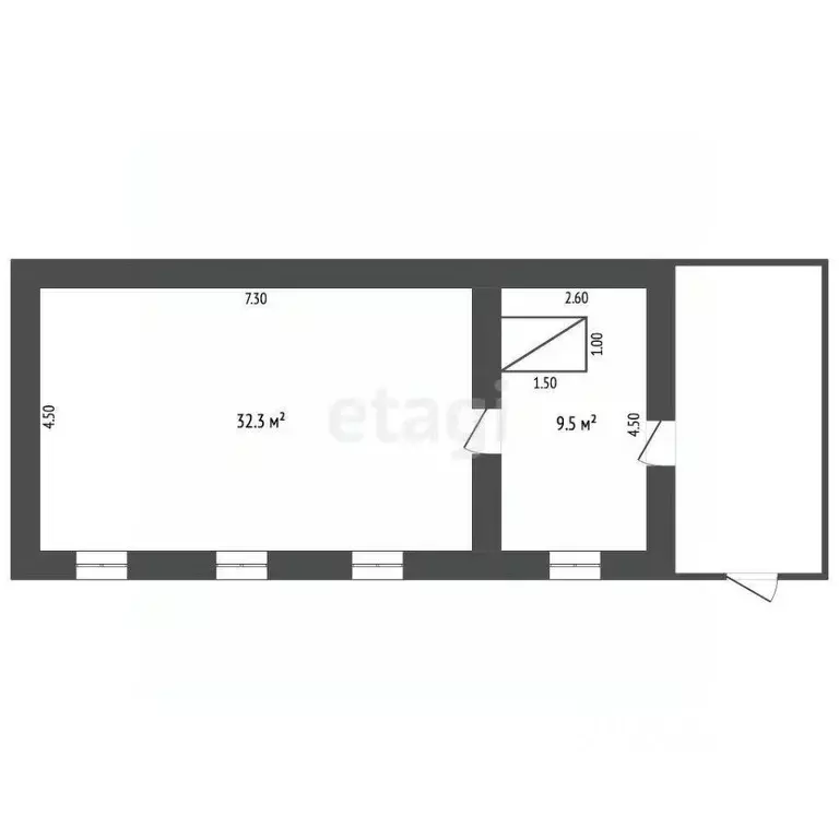 Дом в Мордовия, Кадошкинский район, с. Большая Поляна Мирная ул., 3 ... - Фото 1