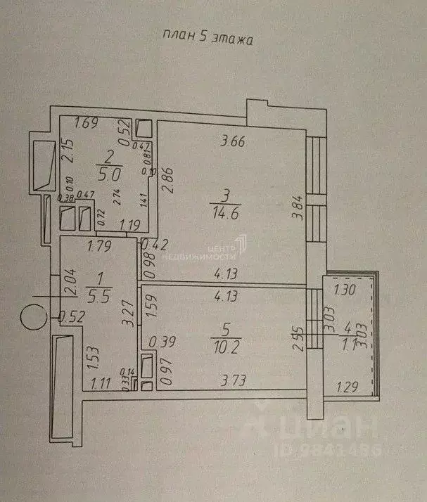 1-к кв. Татарстан, Казань ул. Академика Губкина, 12Б (37.0 м) - Фото 1