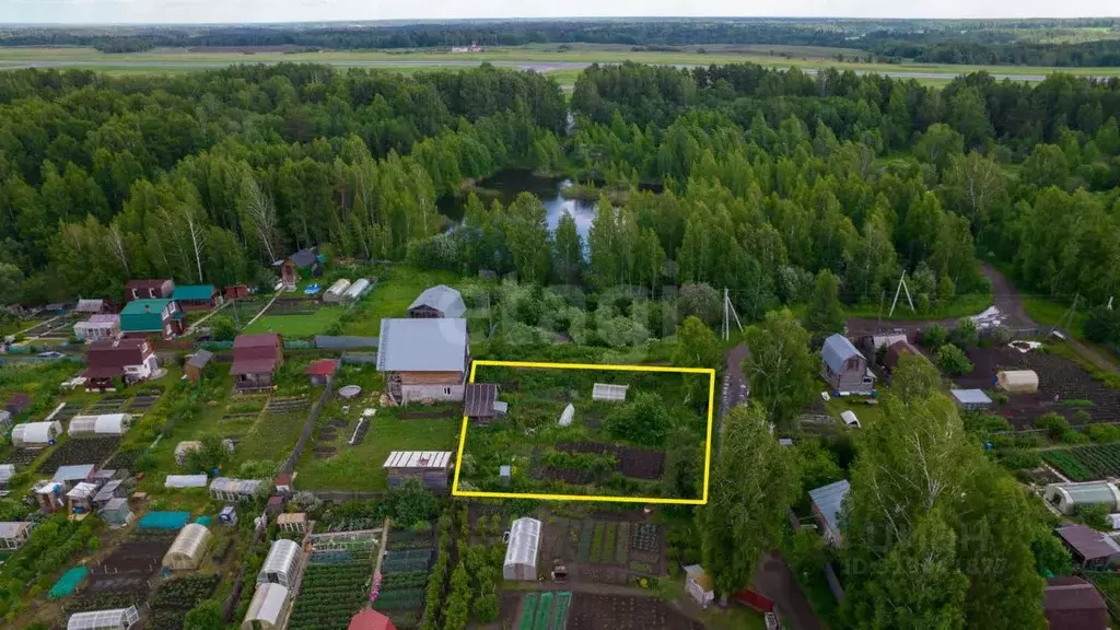 Участок в Томская область, Томский район, Надежда-1 садовое ... - Фото 0